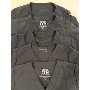 Black scrub top bundle mandala Barco med coutour